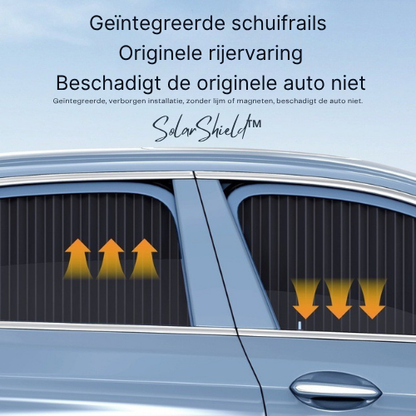 SolarShield™ AutoRaam ThermoGordijn Set (4-delig)