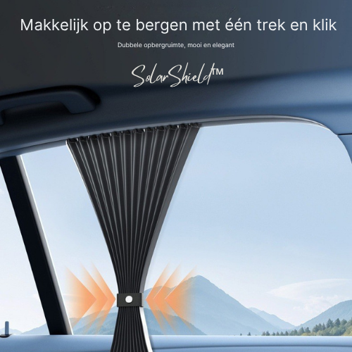 SolarShield™ AutoRaam ThermoGordijn Set (4-delig)