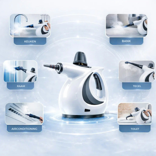 AquaVera™ SteamMaster – Ultieme stoomreiniger voor een vlekkeloos en gezond huis