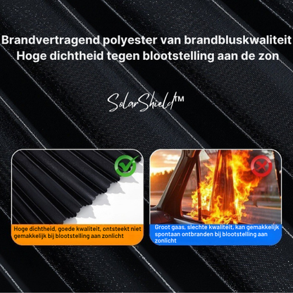 SolarShield™ AutoRaam ThermoGordijn Set (4-delig)